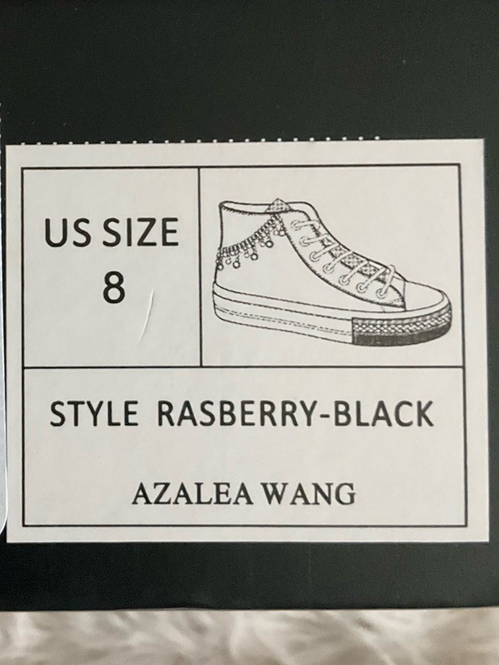Azalea Wang Raspberry Rhinestone Sneakers - Picture 6 of 6